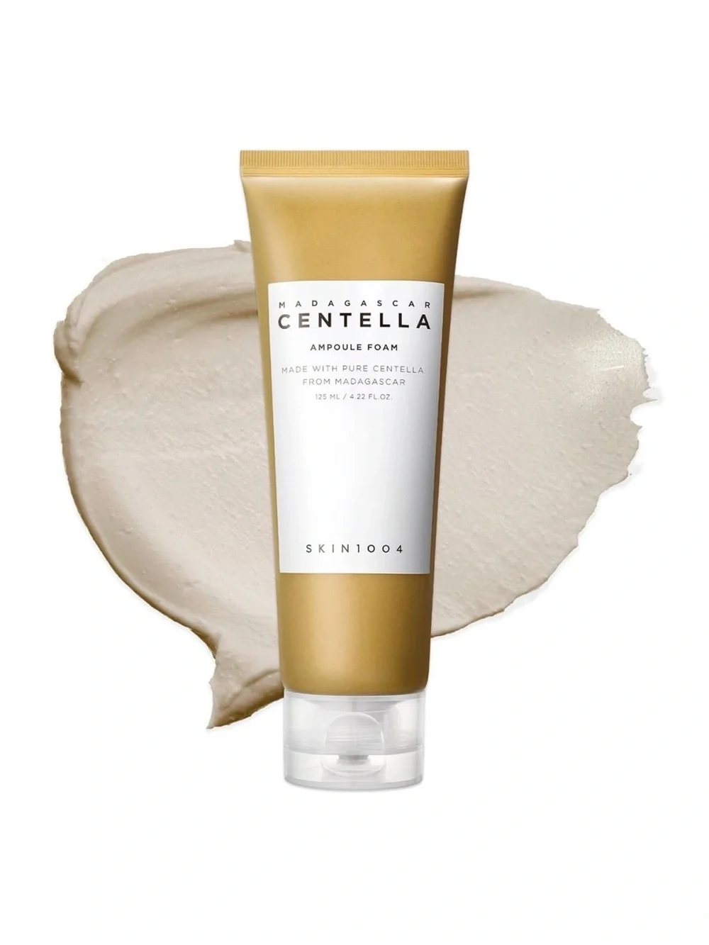 Madagascar Centella Ampoule Foam Cleanser - Gold